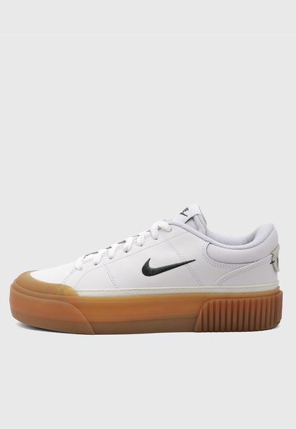 Tenis Lifestyle Blanco-Crema-Verde Nike Court Legacy Lift