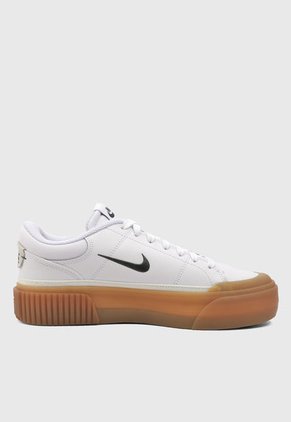 Tenis Lifestyle Blanco-Crema-Verde Nike Court Legacy Lift