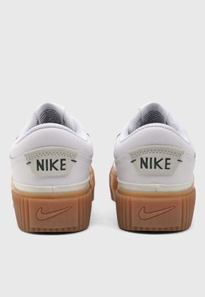 Tenis Lifestyle Blanco-Crema-Verde Nike Court Legacy Lift
