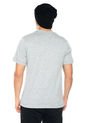 Camiseta Gris-Negro Nike M nsw Tee Just Do it Swoosh de Nike
