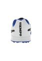 Fútbol Nike JR Tiempo Genio Leather Tf Blanco-Azul de Nike