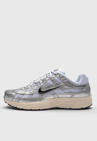 Tenis NIKE P-6000 Plateado Nike
