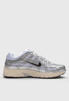 Tenis NIKE P-6000 Plateado
