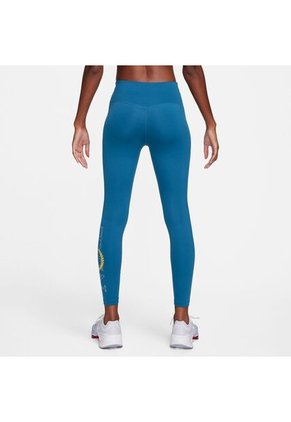 Leggins Mujer Nike One Df Tght Grx Azul