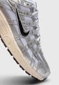 Tenis NIKE P-6000 Plateado de Nike