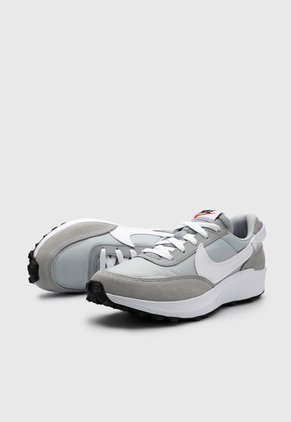 Tenis Lifestyle Gris-Blanco-Negro Nike Waffle Debut