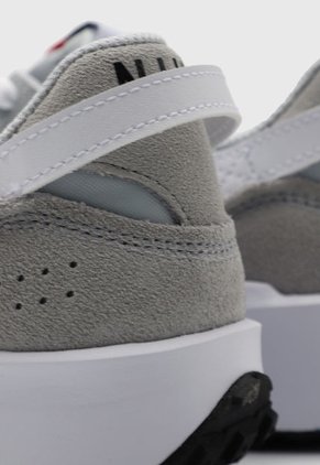 Tenis Lifestyle Gris-Blanco-Negro Nike Waffle Debut