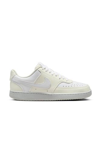 Tenis Nike Court Vision Mujer-Blanco/Amarillo Nike