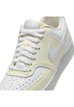 Tenis Nike Court Vision Mujer-Blanco/Amarillo