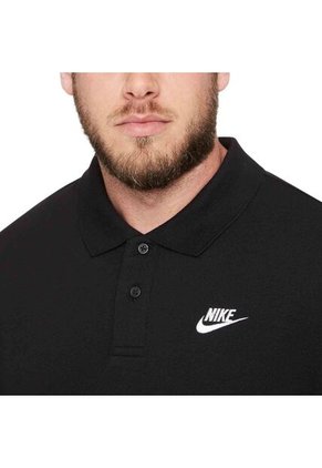 Camiseta Polo Nike M Club Pq Matchup Hombre-Negro