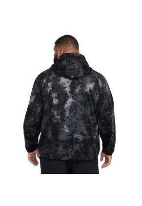 Hoodie Nike Therma Fit Camo Aop Po-Negro/Gris
