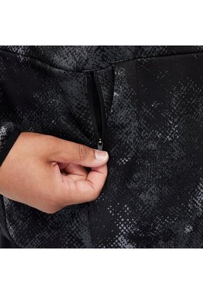 Hoodie Nike Therma Fit Camo Aop Po-Negro/Gris