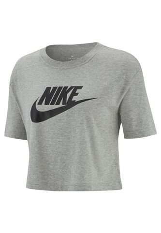 Camiseta Nike Sportswear Essential Graphic Tees Mujer-Gris Nike