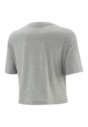 Camiseta Nike Sportswear Essential Graphic Tees Mujer-Gris