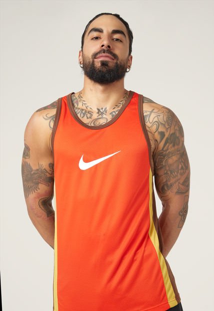 Esqueleto Naranja-Marrón-Tabaco Nike Icon