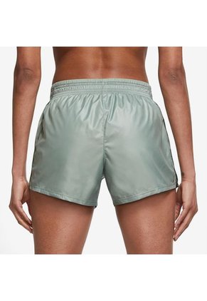 Pantaloneta Deportiva Mujer Nike Swoosh Run Short-Verde Claro