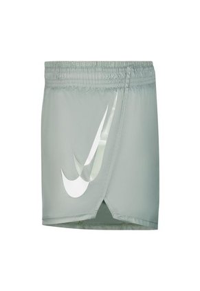 Pantaloneta Deportiva Mujer Nike Swoosh Run Short-Verde Claro