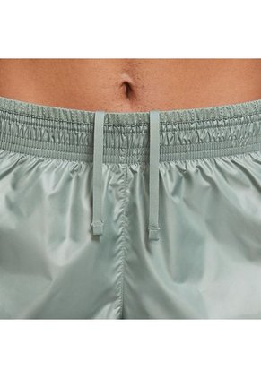 Pantaloneta Deportiva Mujer Nike Swoosh Run Short-Verde Claro