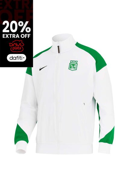 CHAQUETA NIKE HOMBRE ATLÉTICO NACIONAL 2026 HV3701-100 Talla L