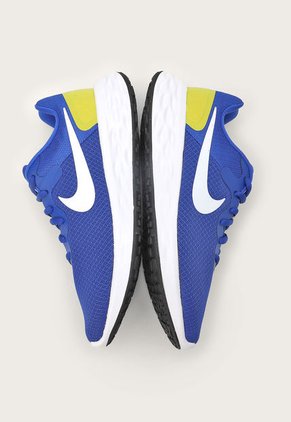 Tenis Running Azul-Blanco-Amarillo Nike Revolution 6 NN