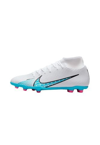 Guayos Nike Superfly 9 Club-Blanco/Azul Nike