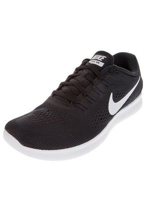 Running Negro-Blanco Nike Free Rn