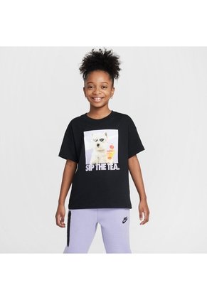 Camiseta Niñas Lifestyle Nike Sportswear Negro