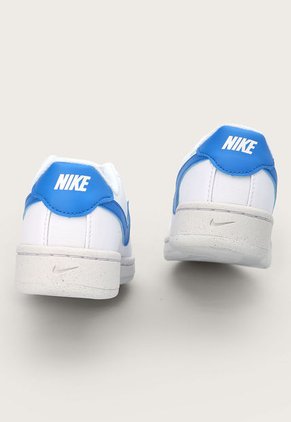Tenis Lifestyle Blanco-Azul Nike Court Royal