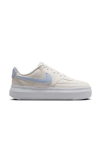 Tenis Nike W Court Vision Alta Ltr Mujer-Beige/Azul Nike