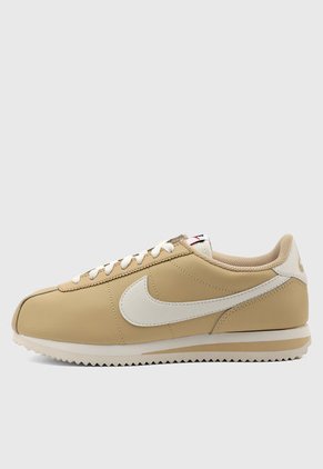 Tenis Lifestyle Nude-Blanco Nike Cortez Leather