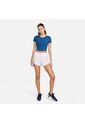 Camiseta Mujer Nike One Fitted Azul de Nike
