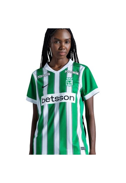 Camiseta De Futbol Nike Atlético Nacional 2026 Mujer-Verde