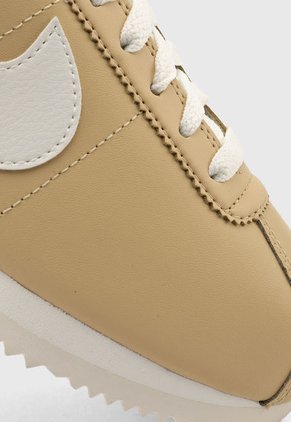 Tenis Lifestyle Nude-Blanco Nike Cortez Leather