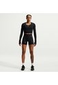 Camiseta Mujer Nike Pro Negro de Nike