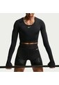 Camiseta Mujer Nike Pro Negro de Nike