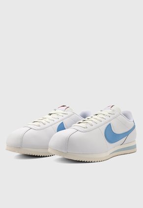 Tenis Lifestyle Blanco-Azul Nike Cortez