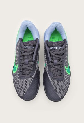 Tenis para Tennis Negro-Celeste-Verde Nike Court Air Zoom Vapor Pro 2