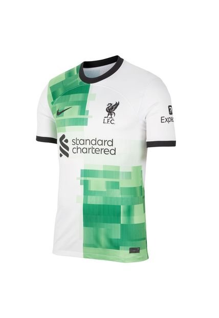 Camiseta Hombre Liverpool FC Visitante 2023/24 Stadium Blanco