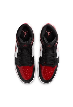 Tenis Hombre Air Jordan 1 Mid Se Negro