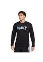 Sueter Nike Dri Fit Tee Ls Swoosh-Negro de Nike