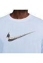 Camiseta Manga Larga Nike Club Hombre-Azul Claro de Nike