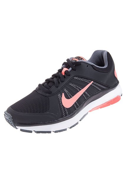 Tenis Negro-Coral Nike Dart 12 Msl