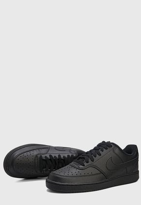 Tenis Negro Nike Court Vision Low Triple Black
