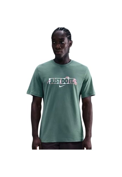Camiseta Nike M Tee Jdi Hombre-Verde