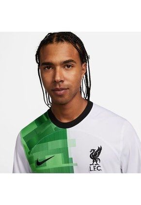Camiseta Hombre Liverpool FC Visitante 2023/24 Stadium Blanco