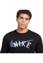 Sueter Nike Dri Fit Tee Ls Swoosh-Negro de Nike