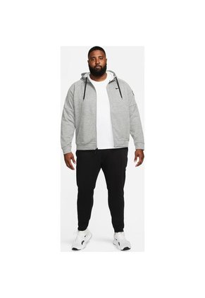 Buzo Hombre Nike Therma-Fit Hoodie Fullzip Gris