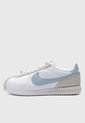 Tenis Lifestyle Blanco-Celeste-Gris Nike Cortez de Nike