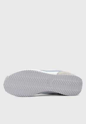 Tenis Lifestyle Blanco-Celeste-Gris Nike Cortez