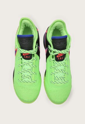 Tenis Basketball Verde Neón-Multicolor Nike LeBron NXXT Gen